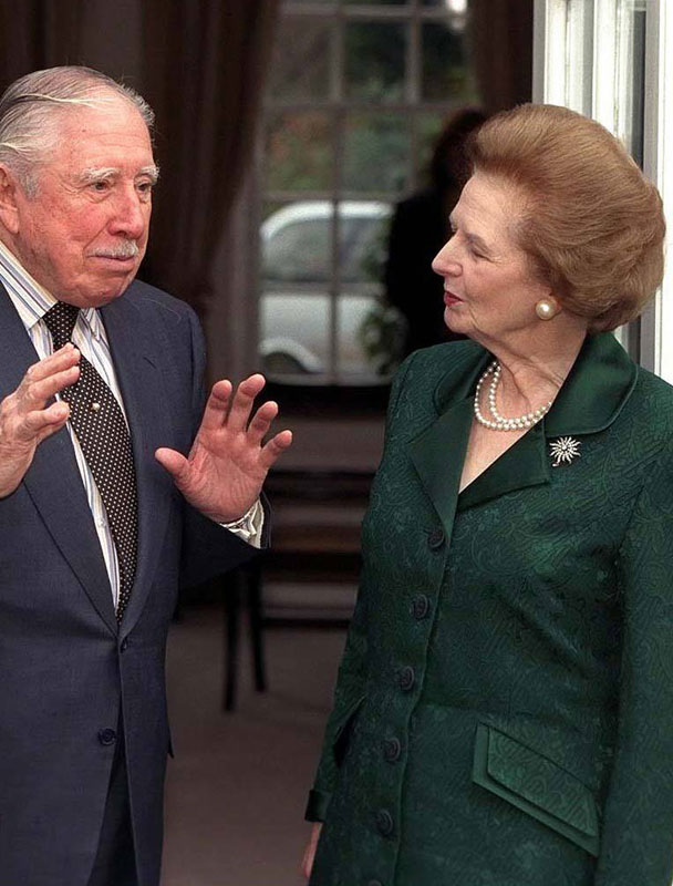 Augusto Pinochet-Margaret Thatcher